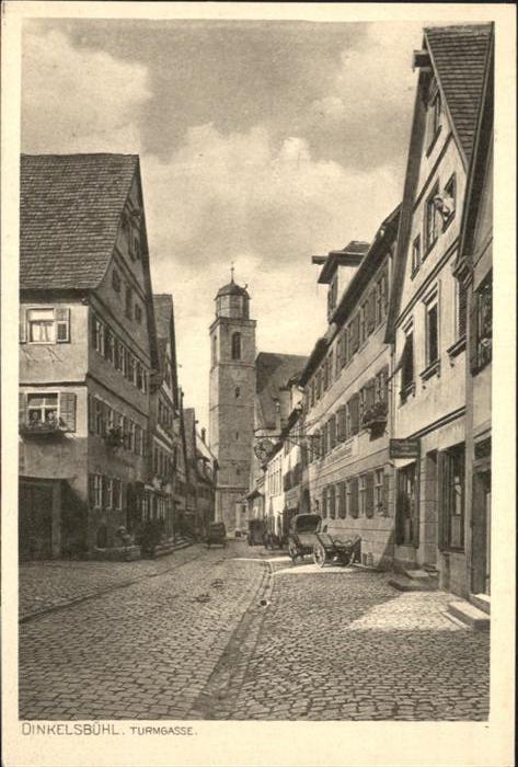 Dinkelsbuehl Turmgasse