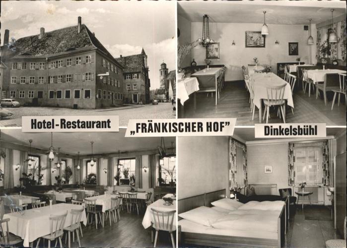 Dinkelsbuehl Hotel Restaurant Fränkischer Hof
