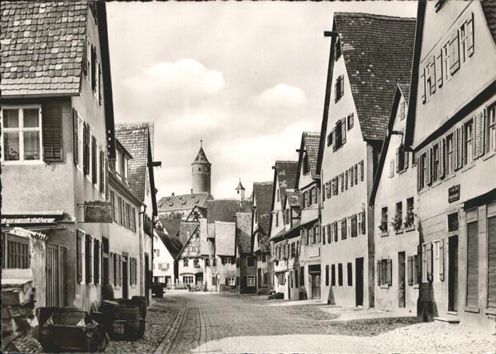 Dinkelsbuehl Schmiedgasse