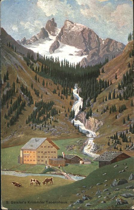 Krimml S Geislers Tauernhaus Kühe