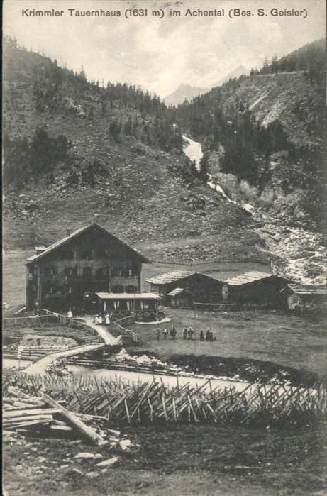 Krimml Tauernhaus Achental