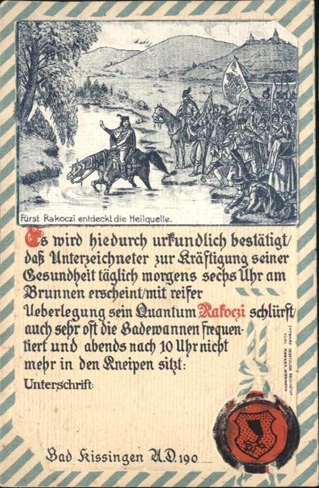 Bad Kissingen Fürst Rakoczi