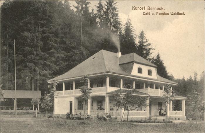 Bad Berneck Cafe Pension Waldlust