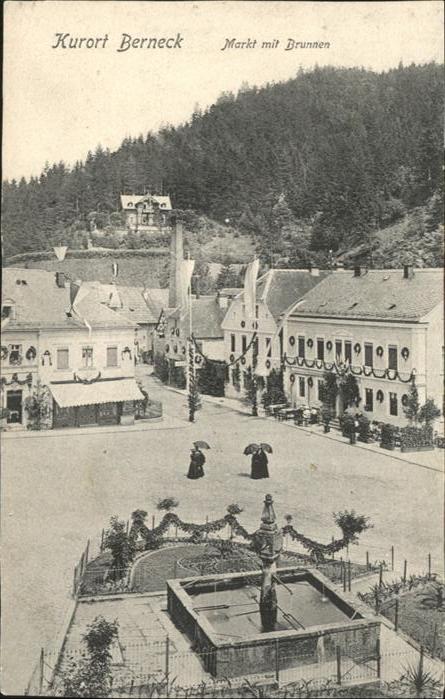Bad Berneck Markt Brunnen