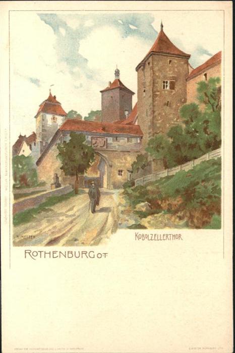 Rothenburg Tauber Kobolellertor