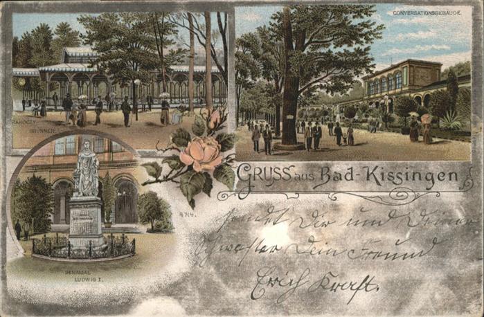 Bad Kissingen Denkmal Ludwig Konversationsgebäude