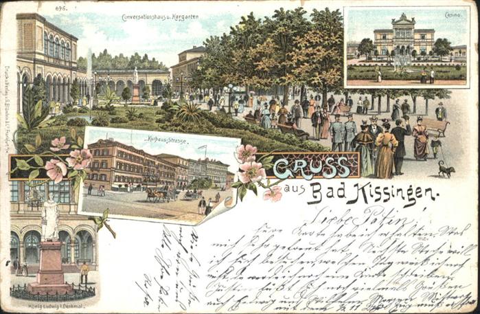 Bad Kissingen Kurhaus Kasino König Ludwig Denkmal