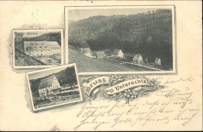 Unterachtel Mühle Wirtschaft