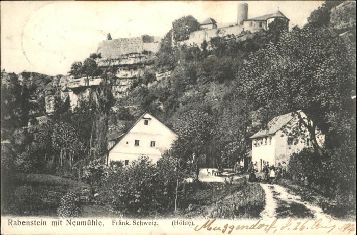 Muggendorf Fraenkische Schweiz Rabenstein Neumühle