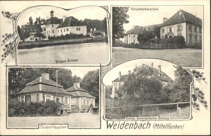Weidenbach Mittelfranken Kreisackerbauschule Cavalierhäuschen Sc