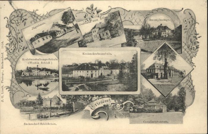 Triesdorf Jägerhaus Gasthaus zum Adler Baumplanta