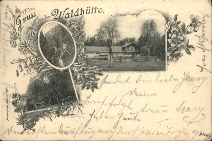 Donndorf Oberfranken [Stempelabschlag] Waldhütte