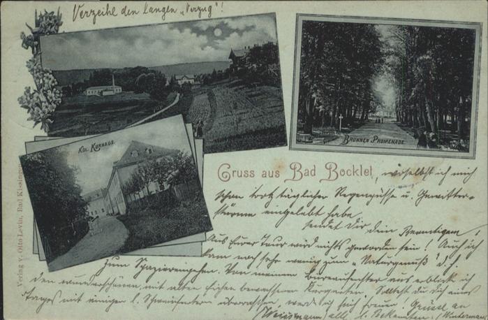 Bad Bocklet Kurhaus Brunnenpromenade