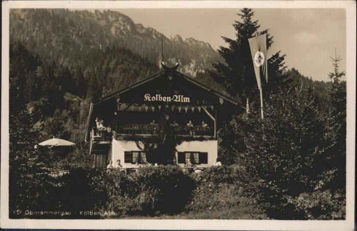 OBERAMMERGAU Bayern Kolben Alm NZ4