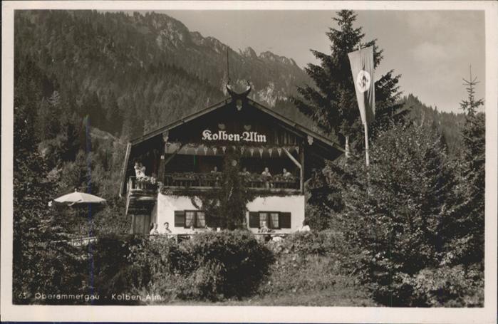 OBERAMMERGAU Bayern Kolben Alm NZ4