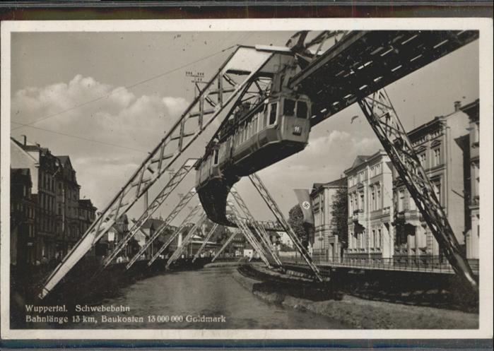 WUPPERTAL NRW Schwebebahn  NZ4
