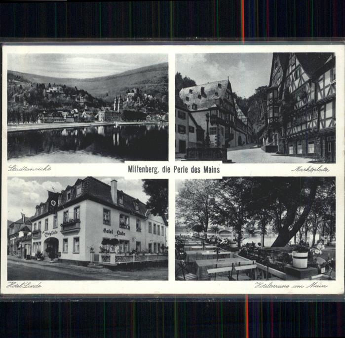 Miltenberg Main Marktplatz Hotel Linde  NZ4