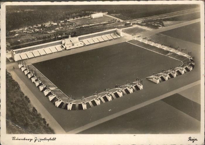 NueRNBERG  CITY Fliegeraufnahme Zeppelinfeld NZ4