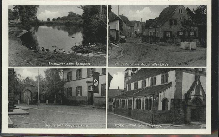 Forchheim Oberfranken Entenweiher Hauptstrasse Krieger Denkma