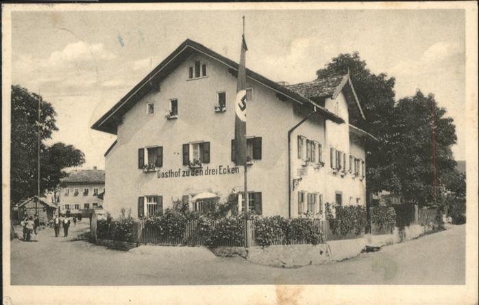 Hemau [Stempelabschlag] Gasthof zu den drei E