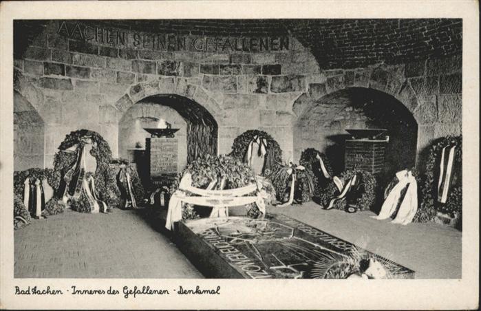 AACHEN NRW Bad Aachen Gefallenendenkmal NZ4