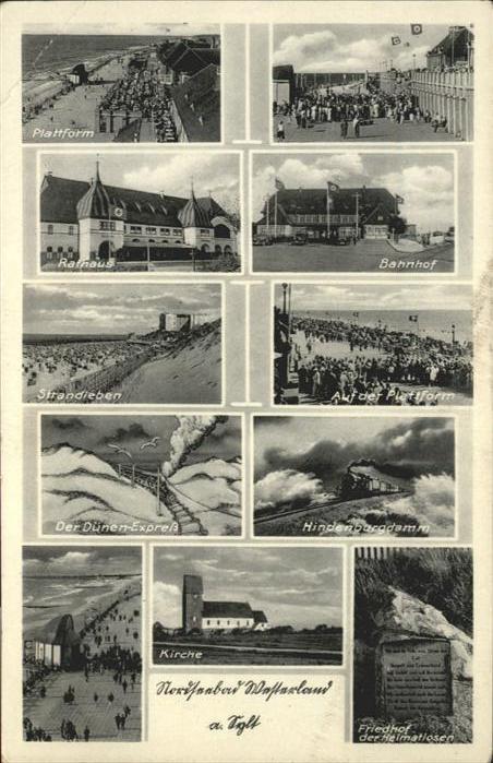 Westerland Sylt Kirche Bahnhof Friedhof