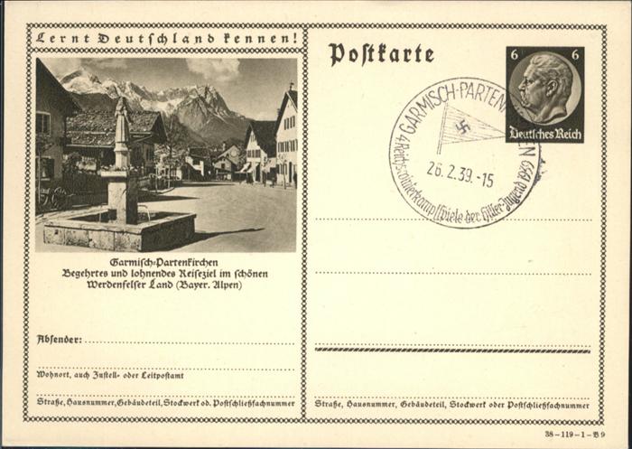 Garmisch-Partenkirchen Drucksache