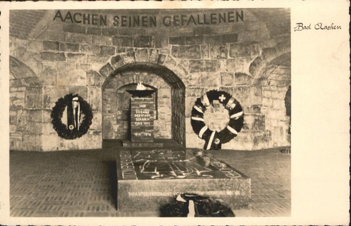 AACHEN NRW Bad Aachen Gefallenendenkmal NZ4