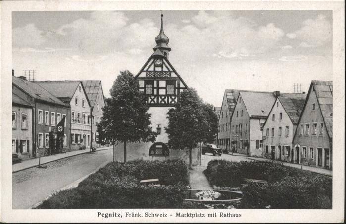 Pegnitz Marktplatz Rathaus NZ4