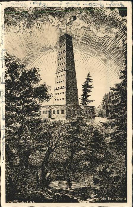 Escheburg [?] Die Escheburg NZ4