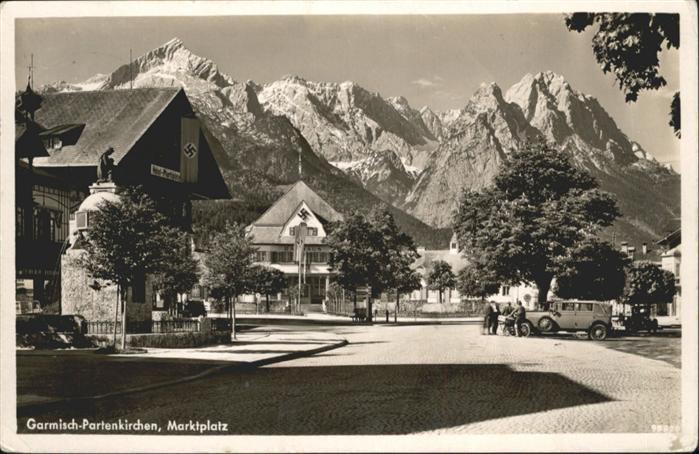 GARMISCH-PARTENKIRCHEN Bayern Marktplatz NZ4