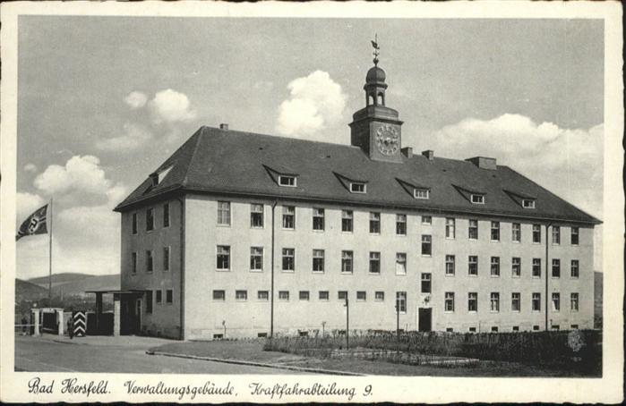 Bad Hersfeld Verwaltungsgebaeude Kraftfahrabteilung NZ4