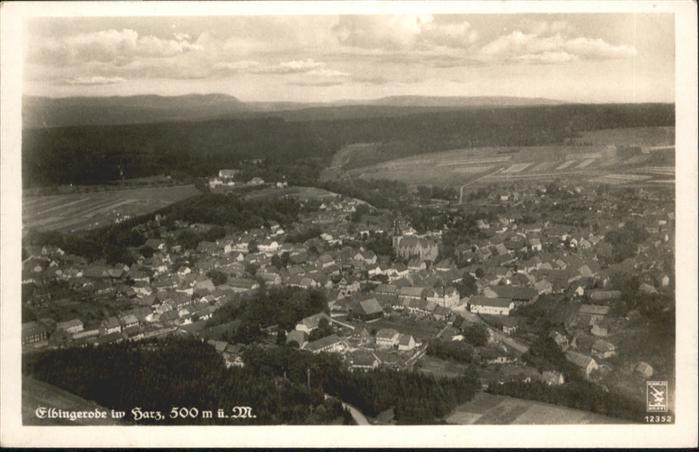 Elbingerode Harz Fliegeraufnahme  NZ4