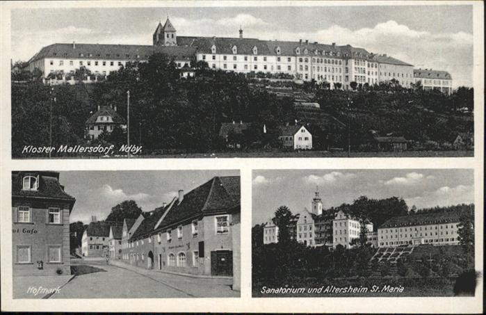 Mallersdorf Mallersdorf-Pfaffenberg Kloster Sanatorium Altersheim St Maria NZ4