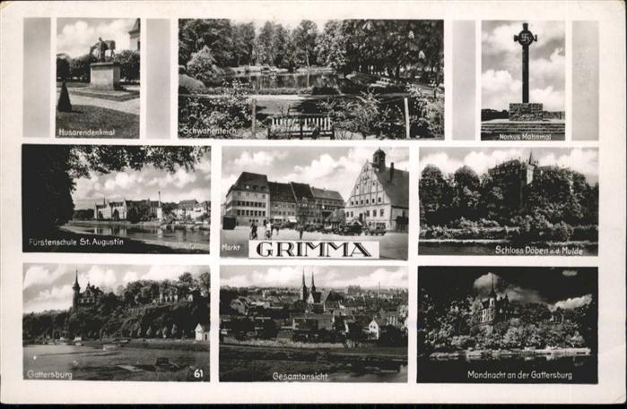 Grimma Schloss Doeben Markt St Augustin NZ4
