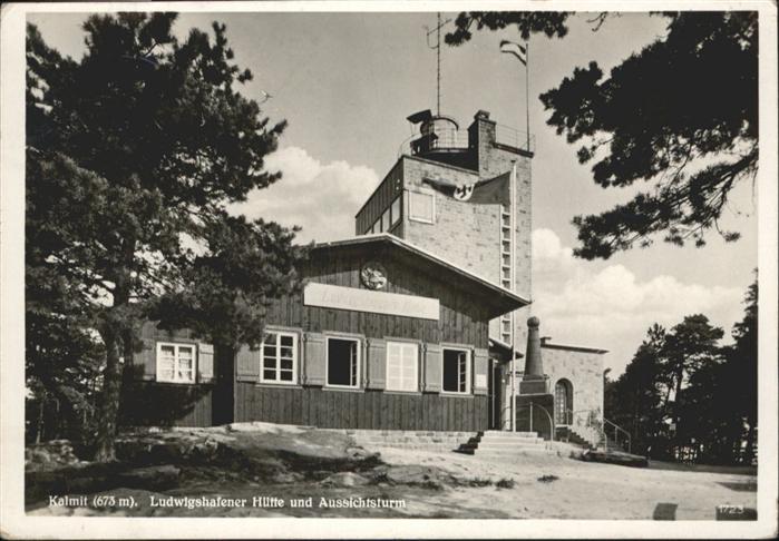 Kalmit Berg Ludwigshafener Huette Aussichtsturm NZ4