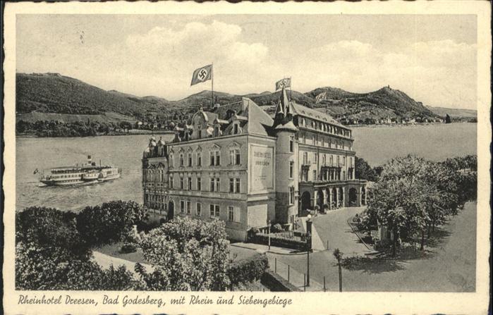 Bad Godesberg Rheinhotel Dreesen Schiff NZ4