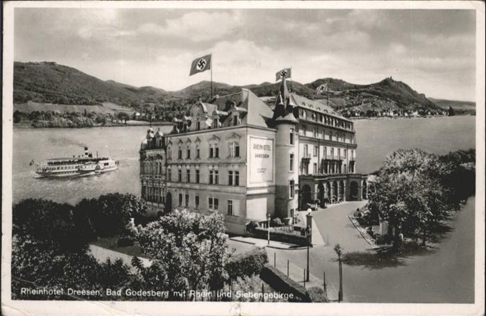 Bad Godesberg Rheinhotel Dreesen Schiff NZ4