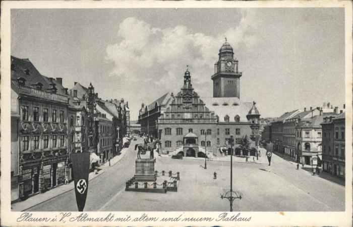 Plauen Vogtland Altmarkt Rathaus NZ4