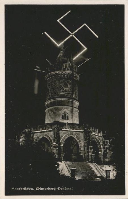 SAARBRueCKEN Saarland Winterberg Denkmal NZ4