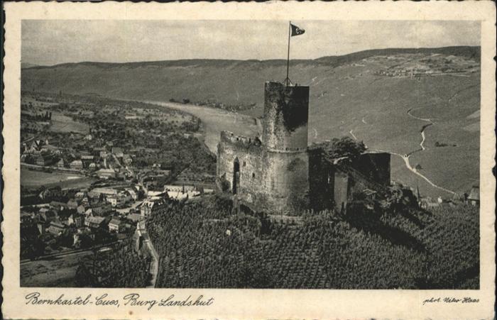 BERNKASTEL-KUES Berncastel Rheinland-Pfalz Burg Landshut NZ4