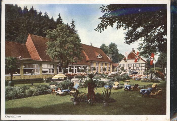 Wernigerode Harz Kurgarten Storchmuehle Liegewiese NZ4
