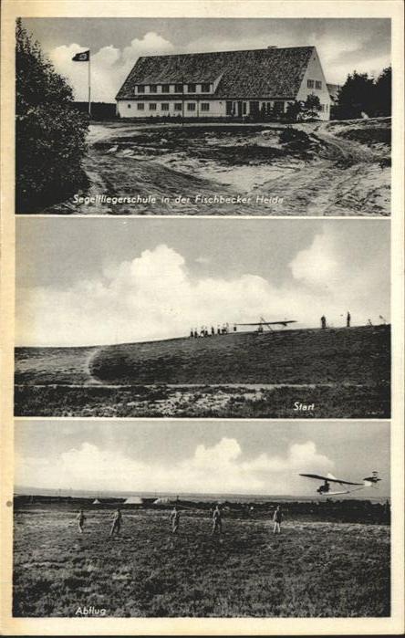 Fischbeck Elbe Segelfliegerschule Fischbecker Heide Se