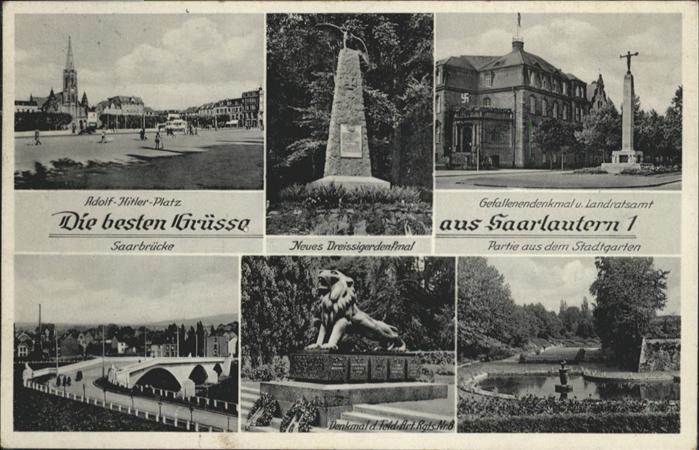 Saarlouis Saarlautern A.H.Platz Gefallenendenkmal