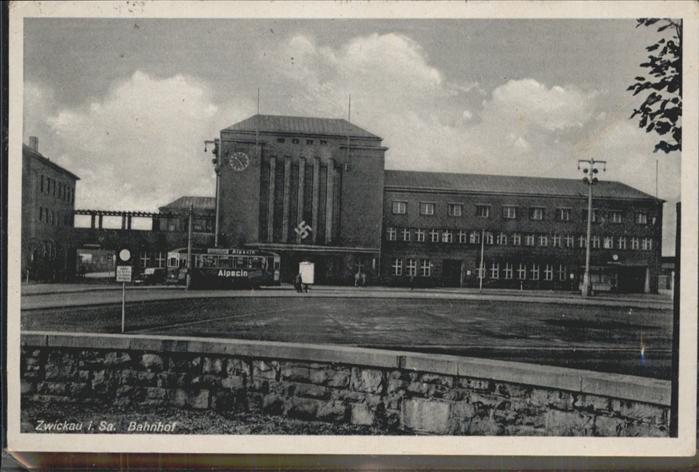 Zwickau Sachsen Bahnhof Strassenbahn