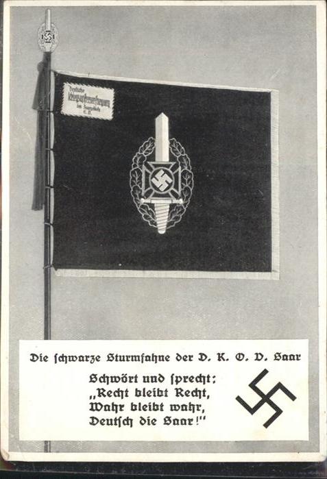 SAARBRueCKEN Saarland Sturmfahne NZ4