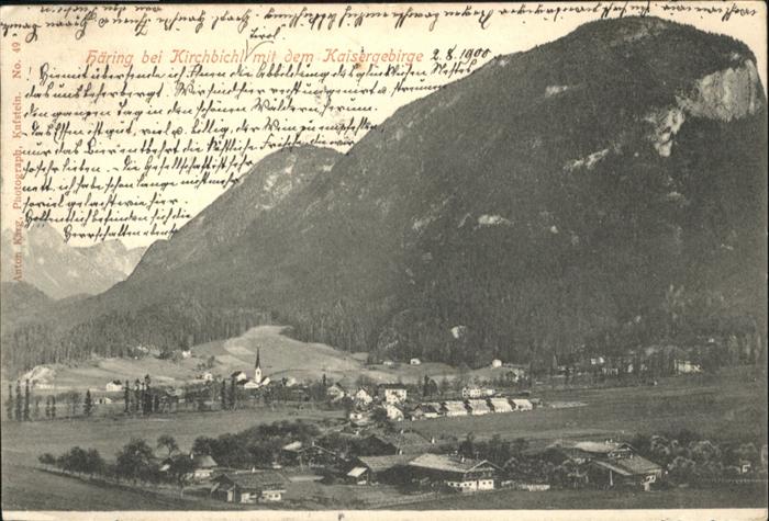 Kirchbichl Haering Kaisergebirge