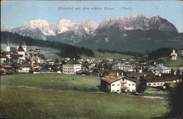 Kitzbuehel Tirol wilden Kaiser