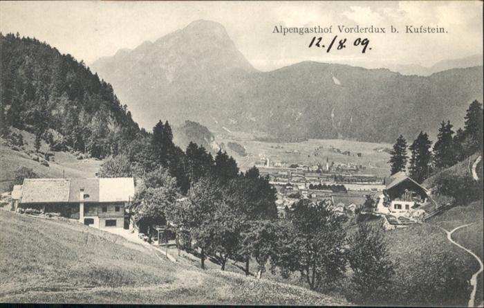 Kufstein Tirol Gasthof Vorderdux