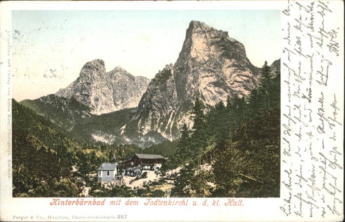 Hinterbaernbad Totenkirchl